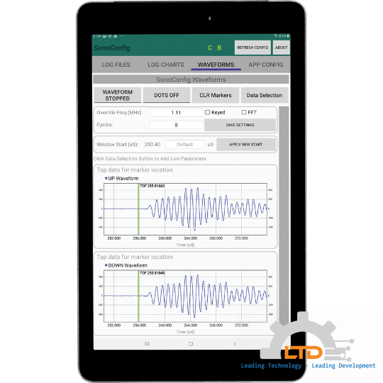 SonoConfig™ Instrument Interface Software