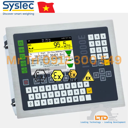 Bộ hiển thị và điều khiển cân  IT6000E IT8000E Ex2/22 SysTec (weighing indicator/controller) IT6000E IT8000E SysTec Việt Nam