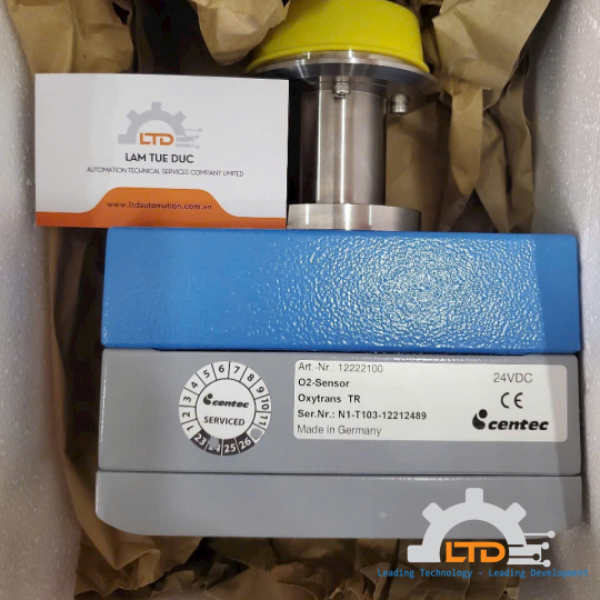 Cảm biến nồng độ oxy (O₂) Inline Transmitter CENTEC Việt Nam