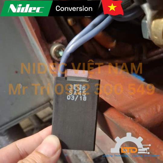 Carbon Brushes (10+10) x 32 x 52 IEG801002, Chổi Than Chính Hãng Cho Motor NIDEC GH225SK Nidec Ansaldo