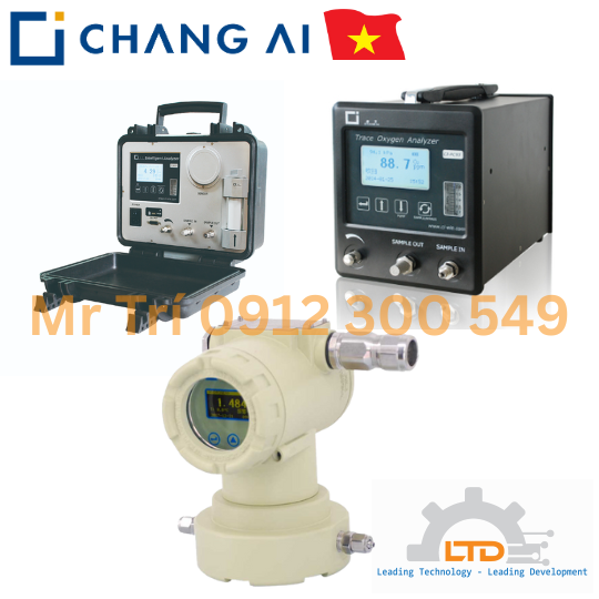 CHANG AI CI-PC962 O₂ 0–25%,  Electrochemical Oxygen Analyzer CHANG AI Gi Việt Nam
