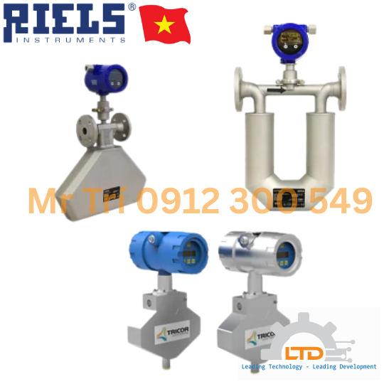 Coriolis RIF500M RIF500L Riels, Coriolis Mass Flow Meters RIF500M RIF500L Riels Instruments Việt Nam