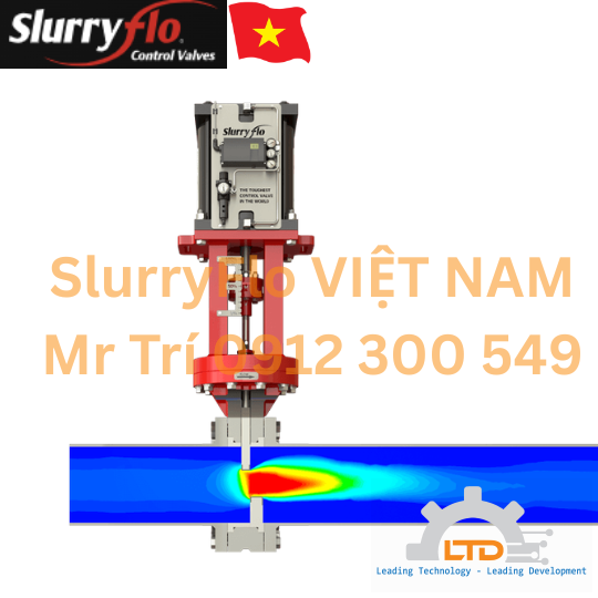 Giải pháp Control Valve tuổi thọ cao cho môi trường mài mòn khắc nghiệt SlurryFlo Valve Việt Nam, LTĐ đại lý SlurryFlo Control Valve tại Việtnam