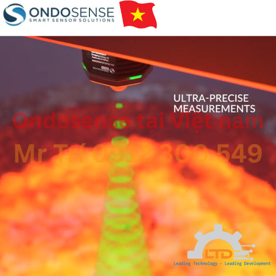 Giải pháp giải pháp đo mức kim loại nóng chảy 1600°C hãng Ondosense Việt Nam
