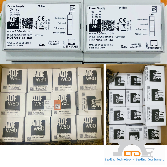 HD67056-B2-160, HD67056-B2-160 ADF Web, Bộ chuyển đổi MBus to BACnet HD67056-B2-160, ADF Web-Vietnam