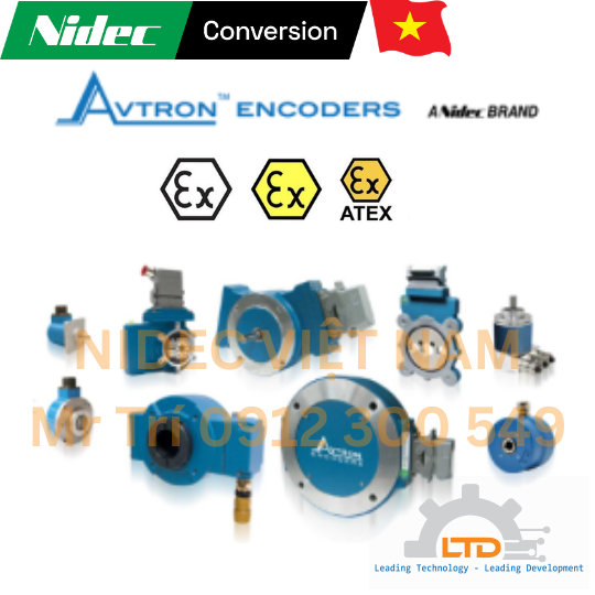 HS35MYX6CPU1CA00 Nidec Avtron Encoder , Encoder HS35MYX6CPU1CA00 Nidec Avtron Việt Nam