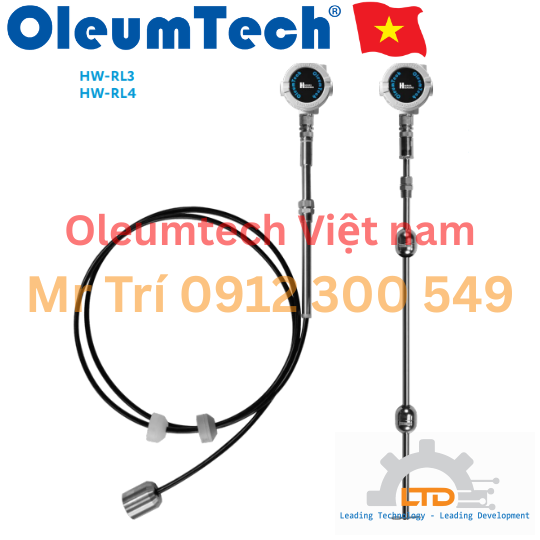 HW-RL3  OleumTech, HW-RL4 OleumTech Việt Nam, Cảm biến đo mức bồn Gas OleumTech USA