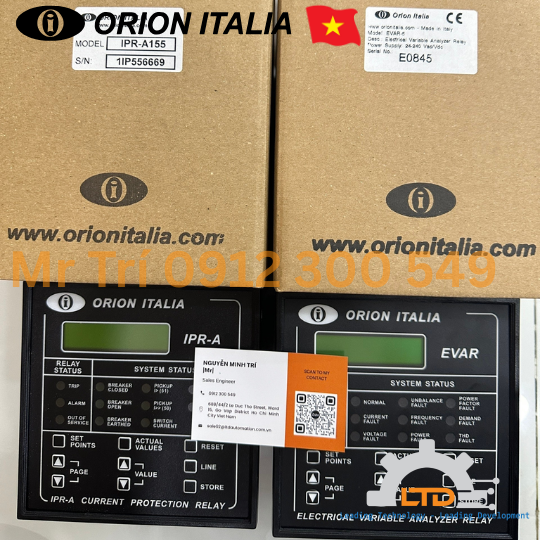 IPR-A ORION VIỆT NAM - LTĐ đại lý Phase Protection Relay IPR-A ORION ViệtNam