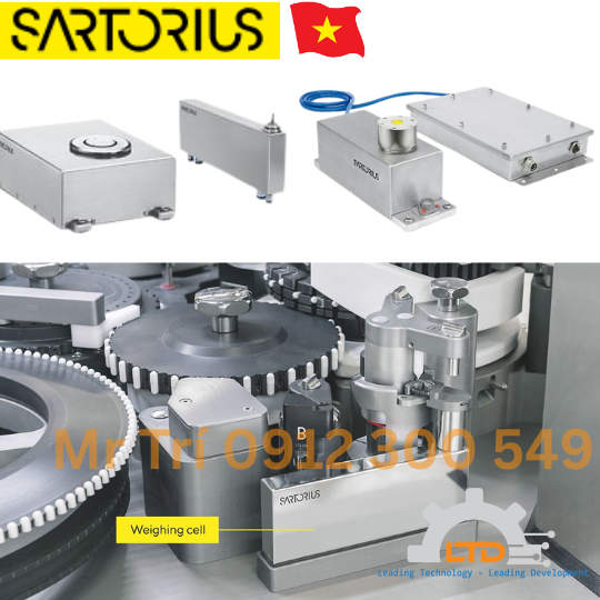  load cell PR6201/13 XX46-0001 QUINTIX513-1S Sartorius Viet Nam, Giải pháp load cell chính xác cao dây chuyền đóng gói tự động