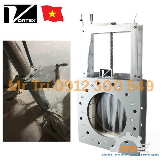 Maintenance Gat Vortex – Van cổng cách ly bảo trì đường ống hãng Vortex USA tại Việt Nam