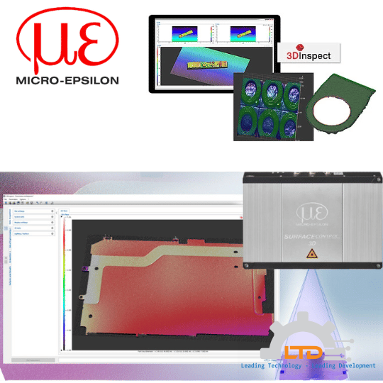 surfaceCONTROL 3D 2500 Micro epsilon VietNam, Máy kiểm tra 3D mạch điện tử surfaceCONTROL 3D 2500 Micro epsilon, LTD đại lý Micro epsilon tại Việt Nam