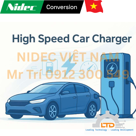 Ultra Fast Charger Car DC Nidec Ansaldo – Giải pháp sạc siêu nhanh cho xe điện thế hệ mới từ công nghệ Italy hãng Nidec Ansaldo 