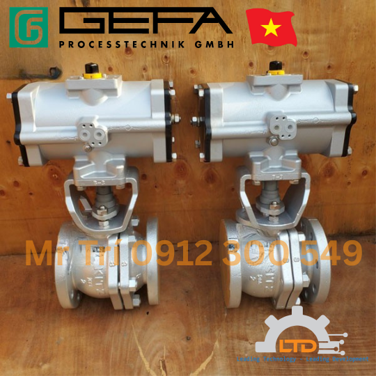Van bi (Ball Valves) GEFA Processtechnik Việt Nam Van bi (Ball Valves) GEFA Processtechnik Việt Nam