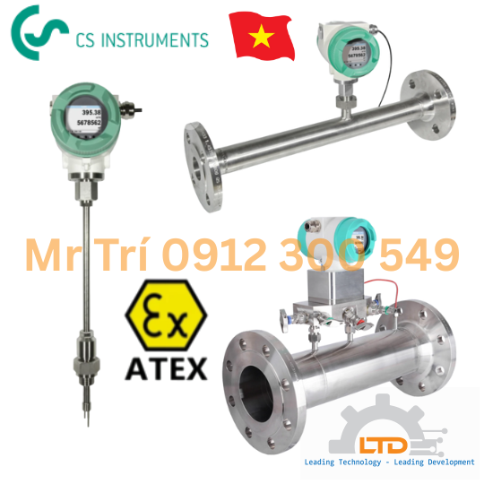 VX570 Cảm biến lưu lượng Vortex CS-INSTRUMENTS, VX-570 CS-instruments Việt Nam