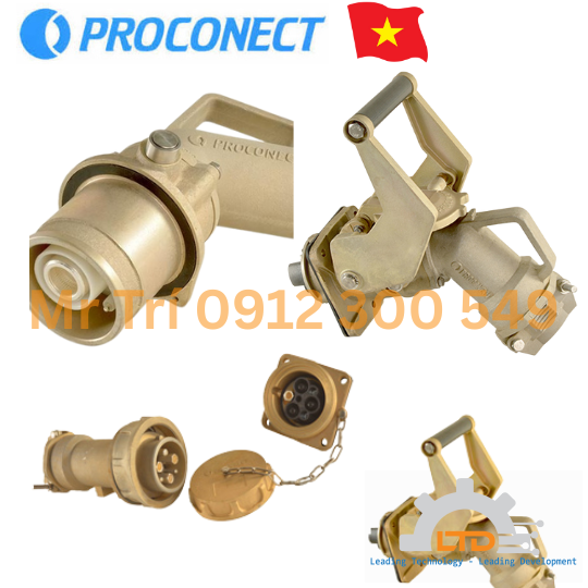X6PM430S PROCONECT VIỆT NAM - 3PX6 Straight Receiving Socket 
