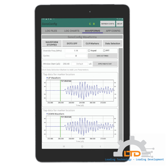 SonoConfig™ Instrument Interface Software