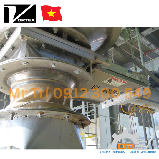 Aggregate Gate Vortex – Van cổng với ứng dụng cát, sỏi, đá dăm, than, ngũ cốc nguyên hạt hãng Vortex USA tại Việt Nam