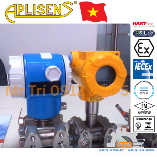 Smart pressure transmitter APC-2000/ALW/SS/0÷600 bar/0-500bar/1/2''NPTM/US APLISEN Việt Nam