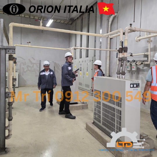 ARX-50HJ ORION VIỆT NAM - LTĐ ĐẠI LÝ PHÂN PHỐI Máy sấy khô khí nén (7.6 m3/phút) ARX-50HJ ORION TẠI VIỆT NAM