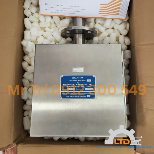 THIẾT BỊ CẢNH BÁO DẦU TRONG NƯỚC BA-200WP INVENTIVE SYSTEMS TẠI VIỆT NAM