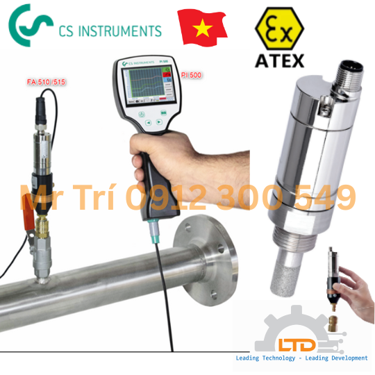 VD550 CS-instruments, Đo lưu lượng khí nén ẩm và khí công nghiệp chính xác VD-550 CS-instruments Việt Nam