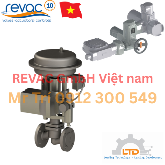 Van bướm REVAC GmbH VIỆT NAM, Van bướm REVAC, Giải pháp điều tiết lưu lượng hiệu quả
