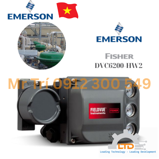 DVC6200 Fisher,  Bộ điều khiển van DVC6200 Fisher tại Việt Nam