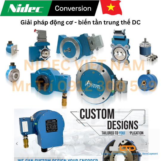 Encoder ngành thép, Encoder Nidec M6C-4S1HX51-W003 Nidec Avtron Việt Nam