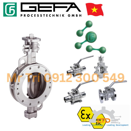 Van bi (Ball Valves) GEFA Processtechnik Việt Nam