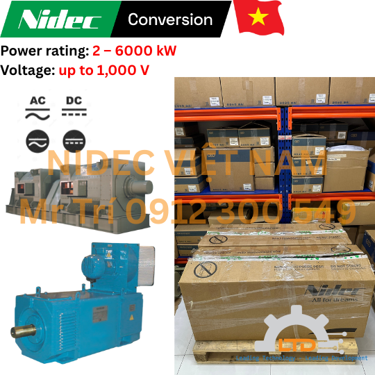 Động cơ một chiều GH160 MK GH200 MK GH225 MK GH250 MK Nidec Ansaldo