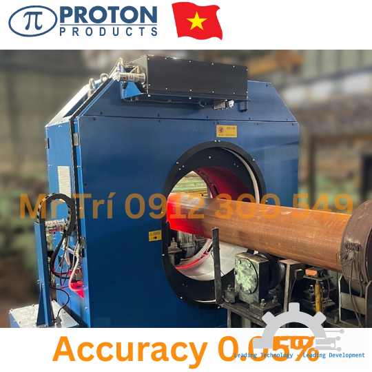 Giải pháp đo chính xác đường kính, độ ô-van, tốc độ và chiều dài thép thanh và ống (Bar and Tube Mills) hãng Proton Products Tại Việt Nam