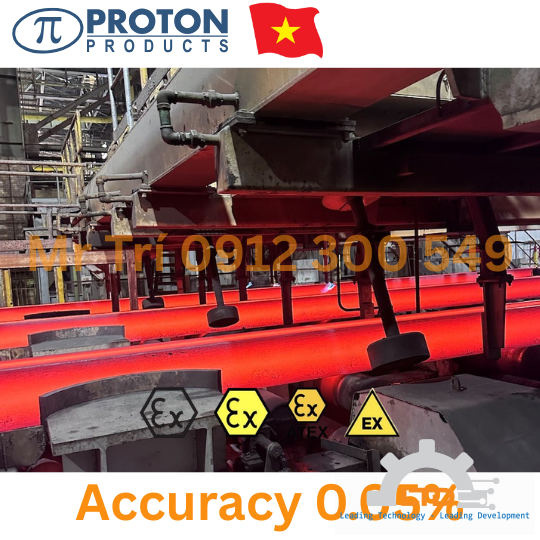 Giải pháp đo tốc độ và chiều dài dải thép Cold Rolling Mill (cán nguội thép) hãng Proton Products Tại Việt Nam