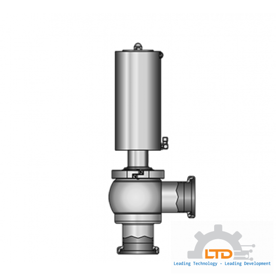 KIESELMANN KI-DS Overflow Valves Việt Nam – Giải pháp van xả áp chính xác, an toàn cho hệ thống công nghệ vệ sinh