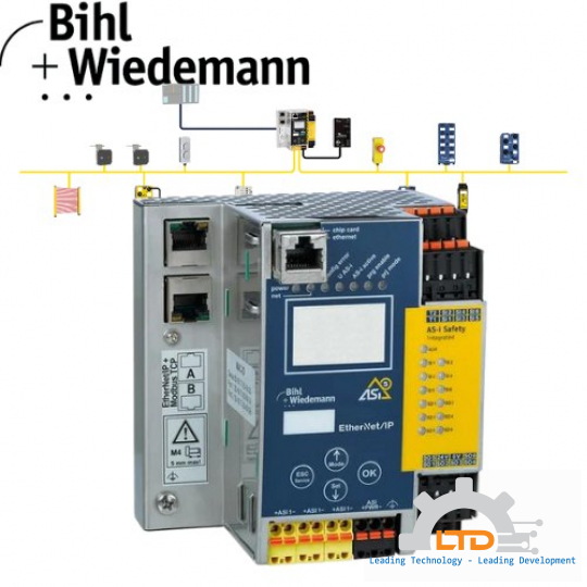 BWU2238 – AS-i 3.0 PROFINET Gateway Inox, 2 Master BIHL + WIEDEMANN Việt Nam