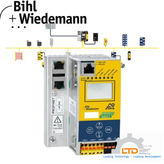 BWU2238 – AS-i 3.0 PROFINET Gateway Inox, 2 Master BIHL + WIEDEMANN Việt Nam