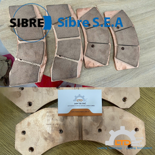 Má phanh TE630/301/6 500–8200 Nm SIBRE VIỆT NAM, LTĐ ĐẠI LÝ SIBRE GIÁ TỐT