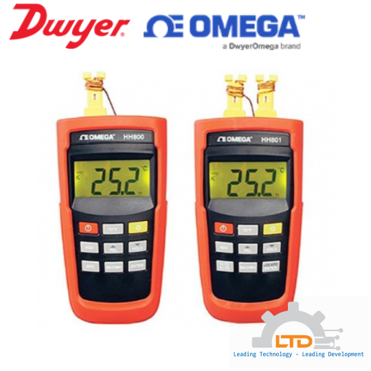Máy đo nhiệt HH800A OMEGA VietNam, LTD đại lý OMEGA tại Việt Nam