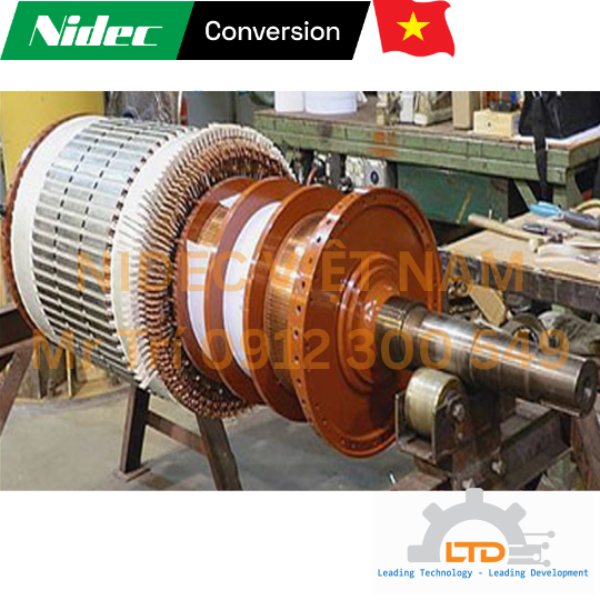 Sửa Motor DC NIDEC ANSALDO gấp