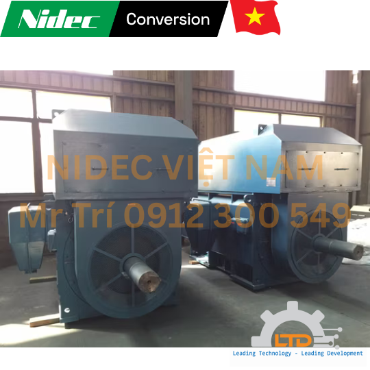 Motor GH315P, DH630M, GH355S, GH200M, GH355P Nidec, Động cơ DC GH315P, DH630M, GH355S, GH200M, GH355P Nidec tại Việt Nam