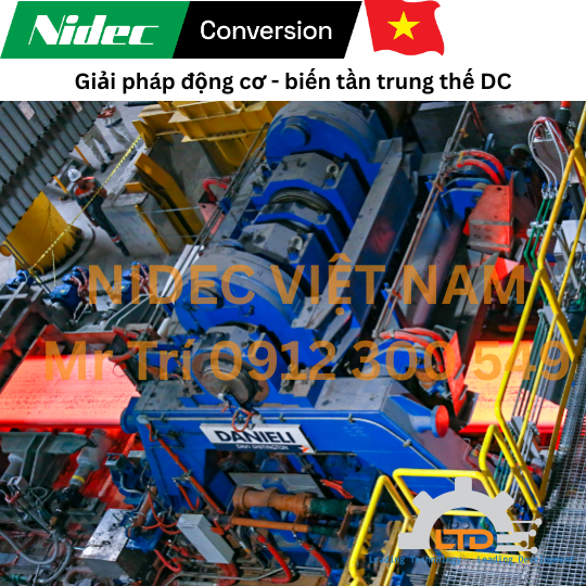 Động cơ DC, Motors DC hãng NIDEC ANSALDO CONVERSION Việt Nam, Động cơ DC công nghiệp 6000 kW