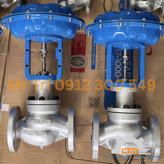 Van điều khiển Single Port Angle Globe