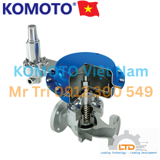 Pressure Regulating Valves  Diaphragm PR-1807AEP PR-1807ALP PR-1807AMP KOMOTO Việt Nam