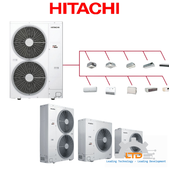 Top Flow VRF Heat Pump Type air365 Max HITACHI VIỆT NAM - LTĐ đại lý  Top Flow VRF Heat Pump Type air365 Max HITACHI ViệtNam