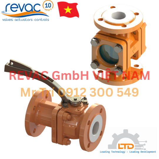 Control Valve REVAC, Van điều khiển lưu lượng chính xác REVAC GmbH VIỆT NAM