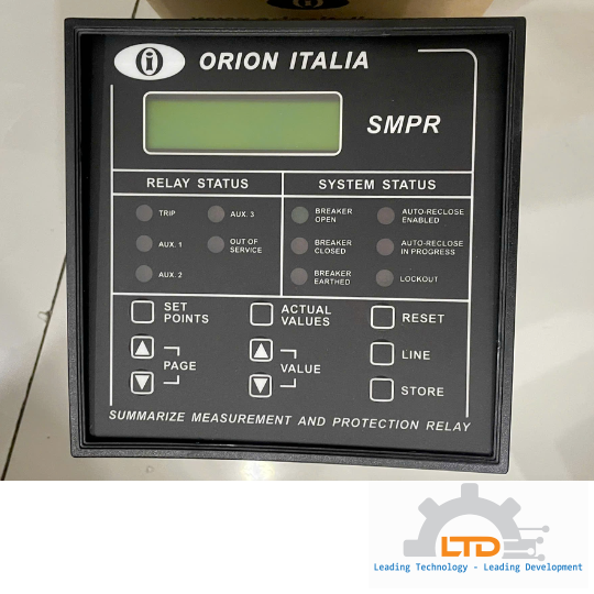 SMPR-155, Rơle bảo vệ dòng điện, điện áp SMPR-155, SMPR-155 Orion Italia, Đại lý Orion Italia tại Việt Nam