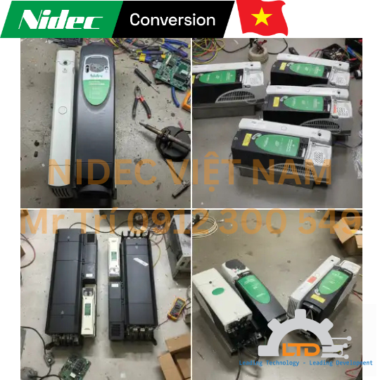Sửa biến tần DC NIDEC ANSALDO gấp tại Việt Nam