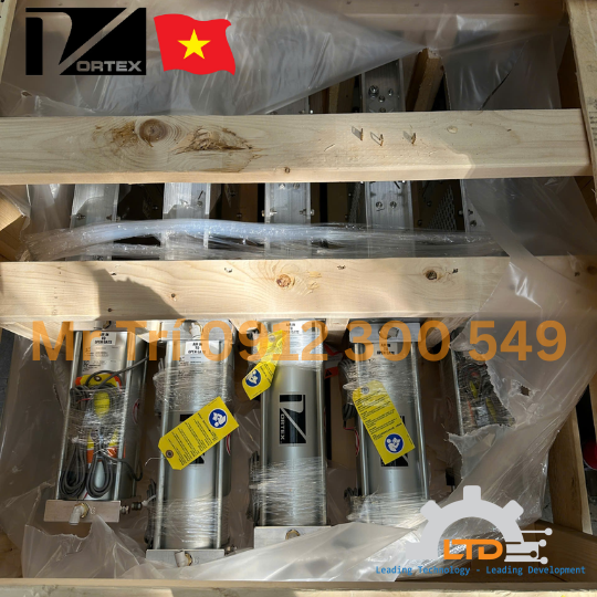 DRX-2CS-MG-PET Vortex USA - Van cổng chuyển hướng 4 ngả cho vật liệu hạt - bột - khí đến từ Mỹ