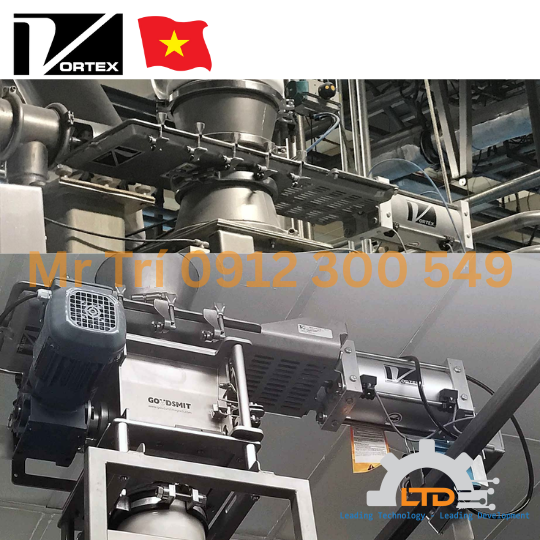 Van cổng 3 ngã inox 304 4F25A-24EX2-24VDC chống cháy nổ ATEX Vortex Global tại Việt Nam