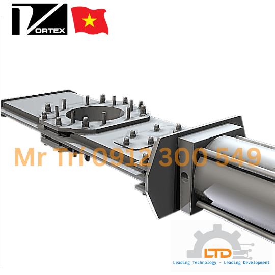 Van cổng chống ăn mòn 304 stainless steel chuẩn FDA Vortex USA tại Việt Nam