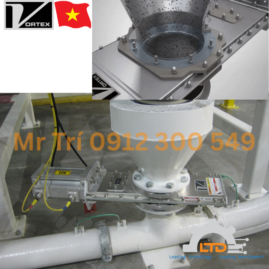 Vortex USA Stainless Steel 316 FDA-Certified Slide Gate Valve in Vietnam